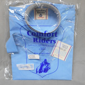 NIP Comfort Riders blue horse show shirt 8